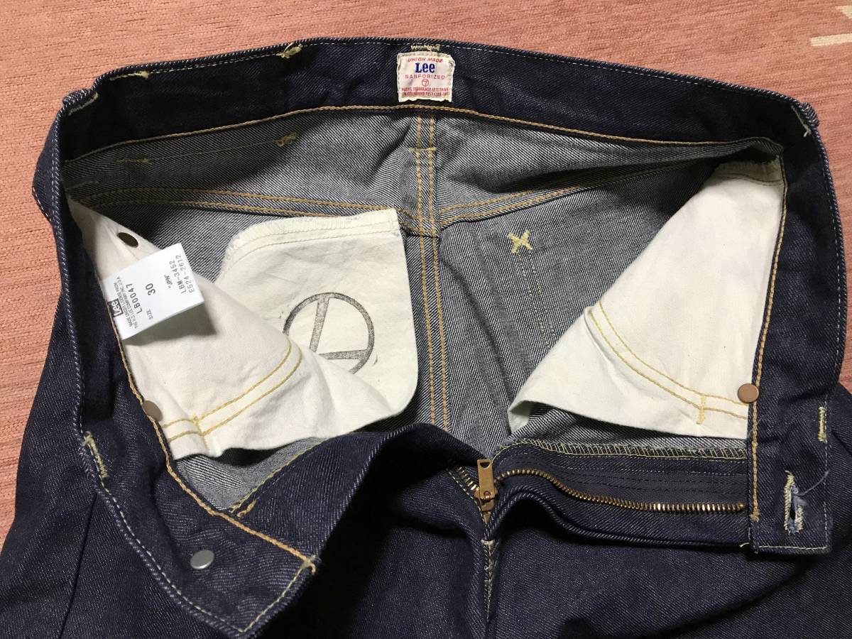 希少☆未使用☆Lee × RCM 奥田民生 101BZ コラボデニム 奥田民生×