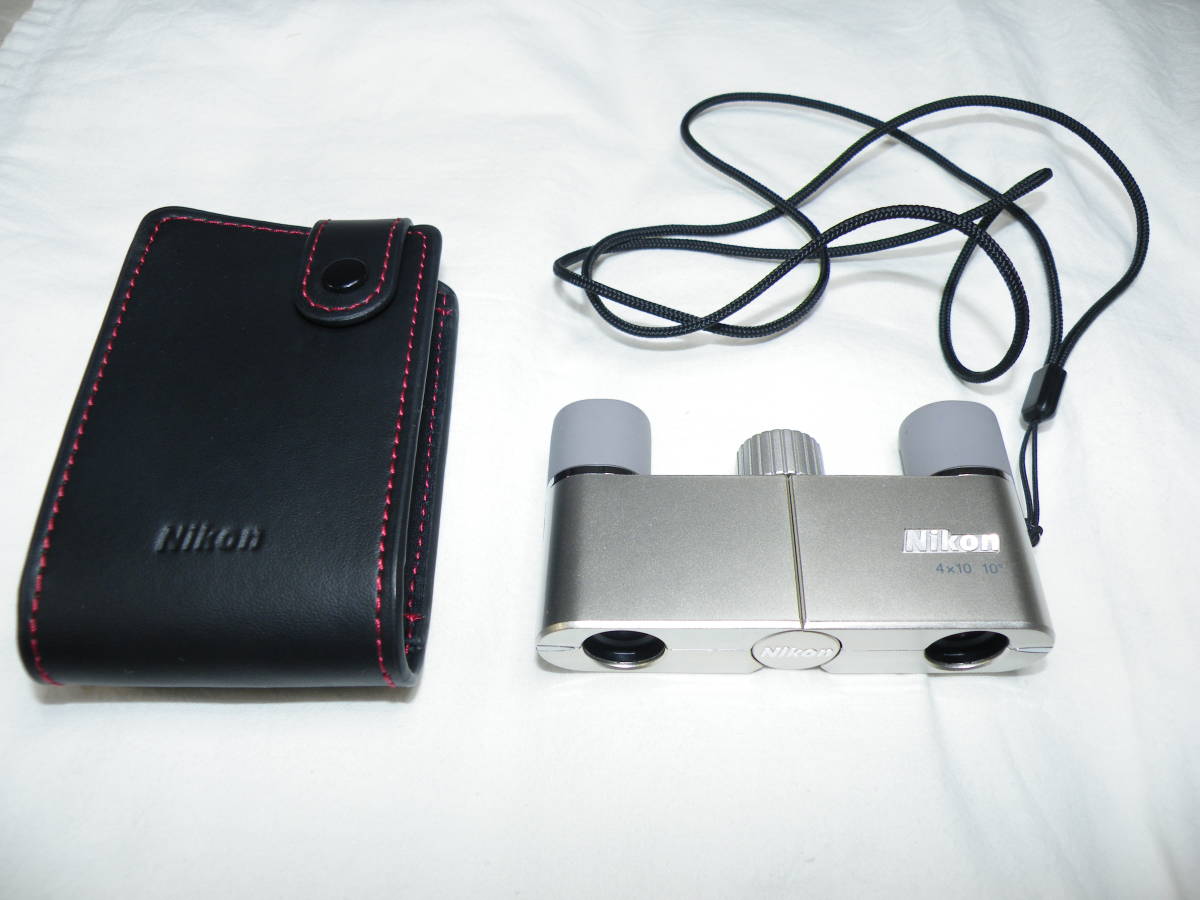 Nikon ニコン 遊 4x10D CF 双眼鏡 ケース付