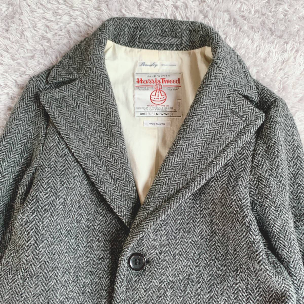 BEAMS BOY×Harris Tweed ビームスボーイ×ハリスツイード チェスター