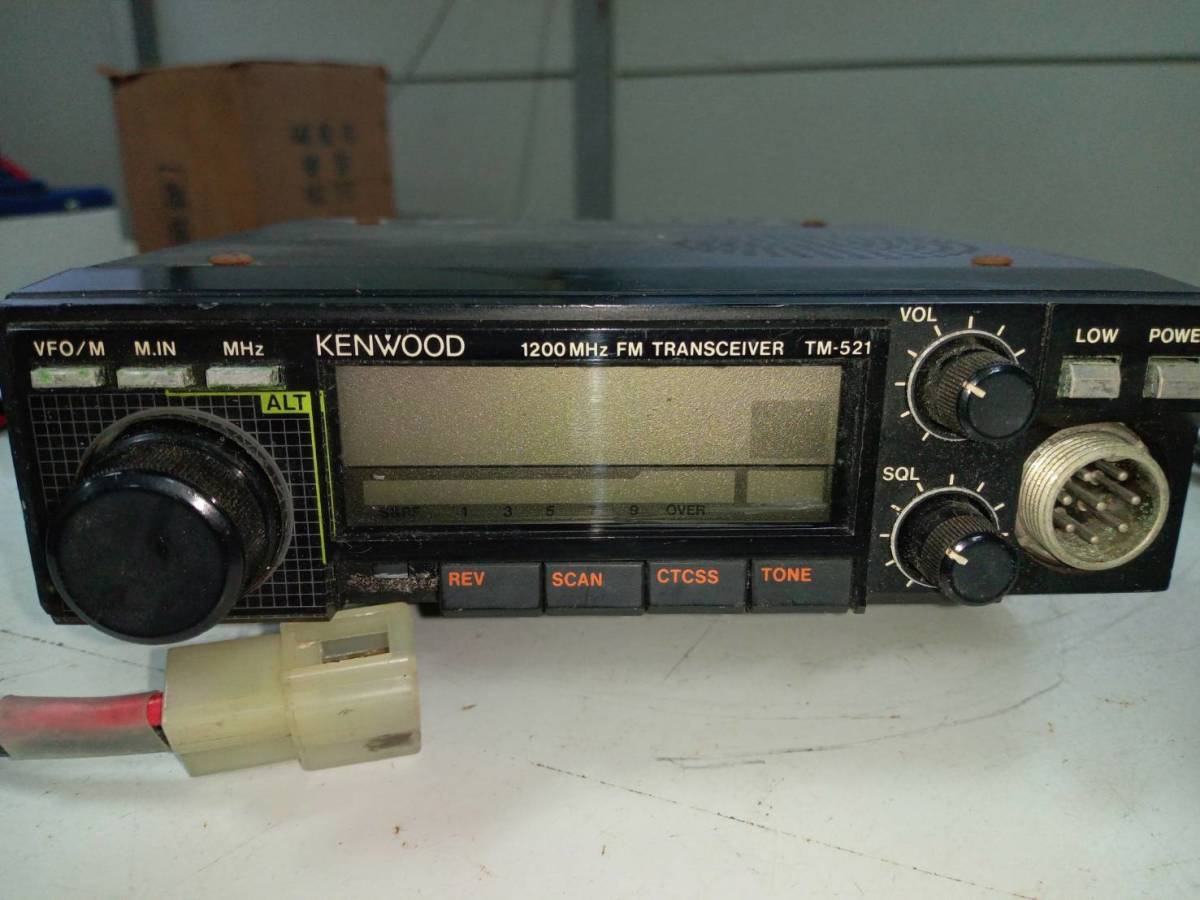 アマチュア無線 KENWOOD TM-521 1200MHz KENWOOD TM-521 1200MHz