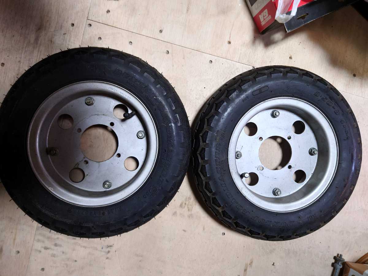 ホンダ純正 モンキー Z50Z ホイールセット モンキー Z50Z Z50A 4L