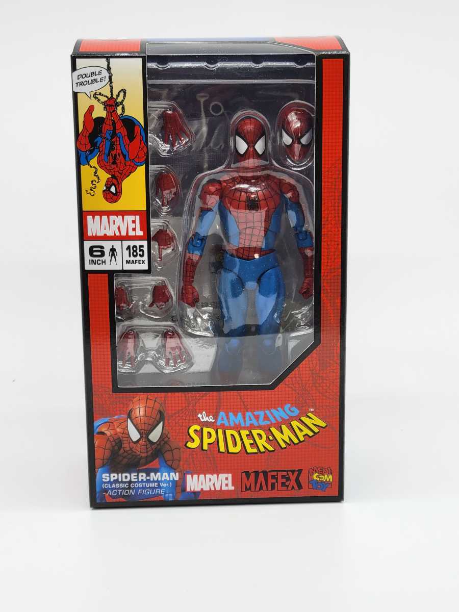 マフェックス No.185 MAFEX SPIDER-MAN(CLASSIC COSTUME Ver