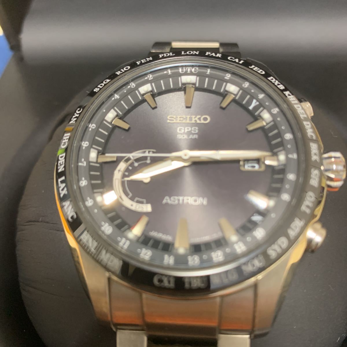 SEIKO ASTRON セイコー アストロン GPS電波ソーラー メンズ 腕時計 