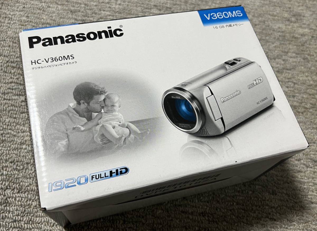 PanasonicパナソニックHC-V360MS デジタルハイビジョンビデオ
