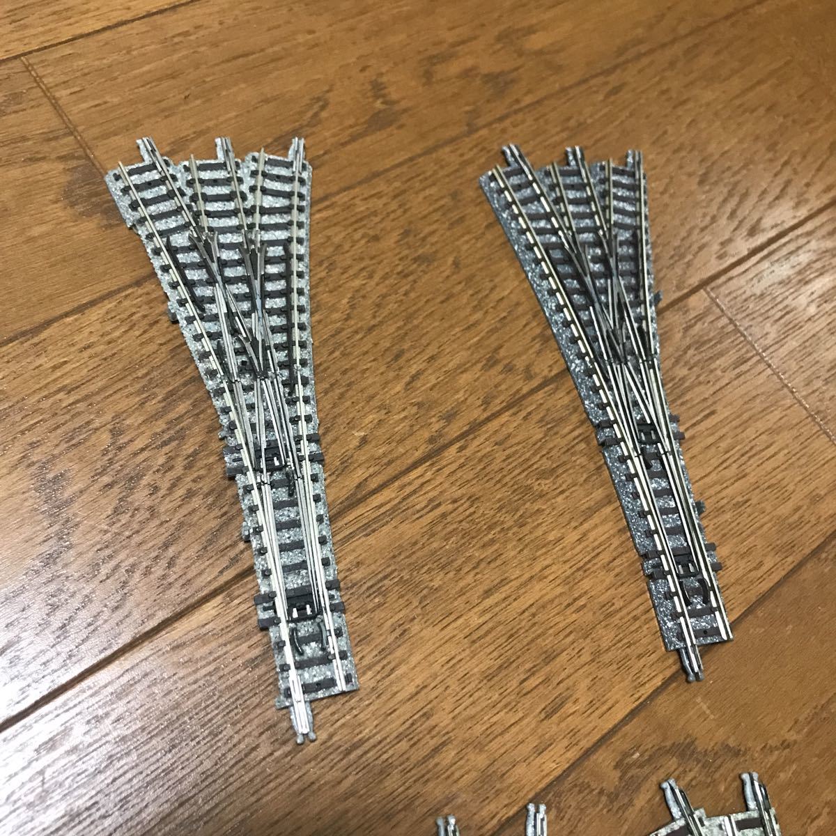 TOMIX Nゲージ 手動ポイントレール 7本 灰色