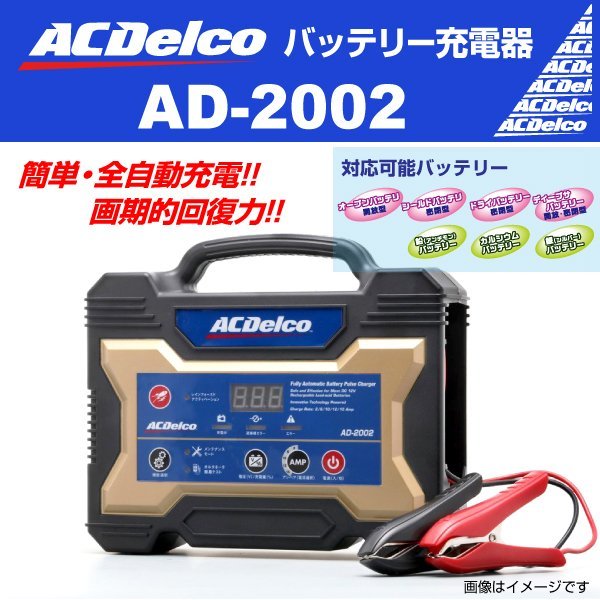 ACDelco AD-2002 バッテリーチャージャー 美品 ACDelco AD-2002