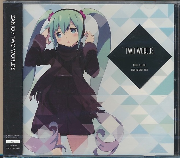 未開封CD○ZANIO / TWO WORLDS feat.初音ミク