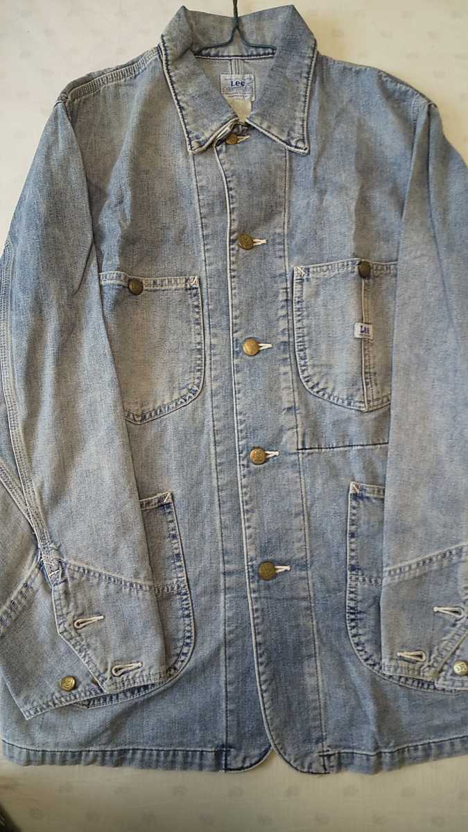 Lee 91-J デニムカバーオール Lee0412カバーオール復刻ハウスマーク