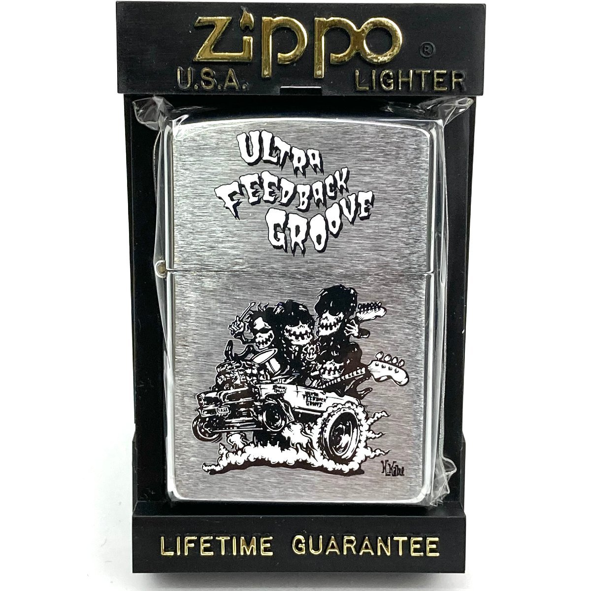  t Zippo ジッポー THEE MICHELLE GUN ELEPHANTミッシェル ガン エレファント ウルトラフィードバックグルーブ 未着火 ゆうパケ300円(その他)｜売買されたオークション情報、yahooの商品情報をアーカイ Zippo