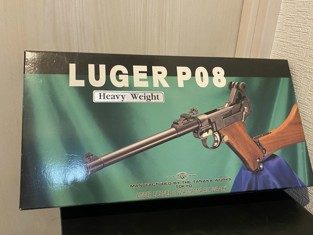 タナカワークス ルガー P08 | 6インチ タナカ R-Type HW ガスガン