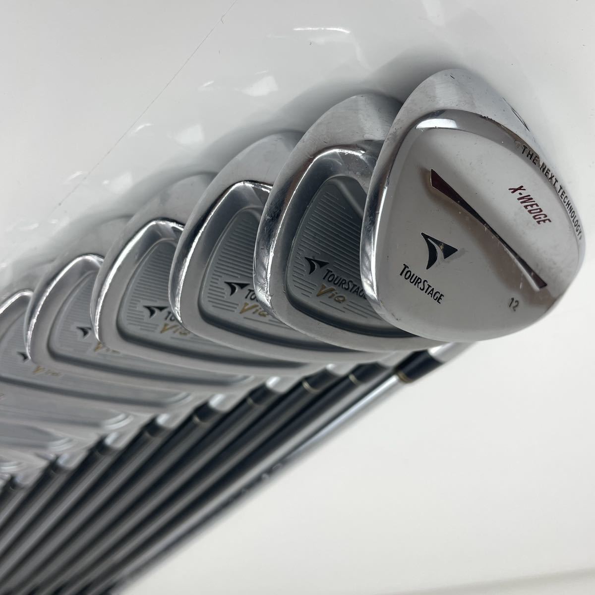 ブリヂストン TOURSTAGE ツアーステージ ViQ premium FORGED アイアン 8本セット TSI-55 Fiex S N ...