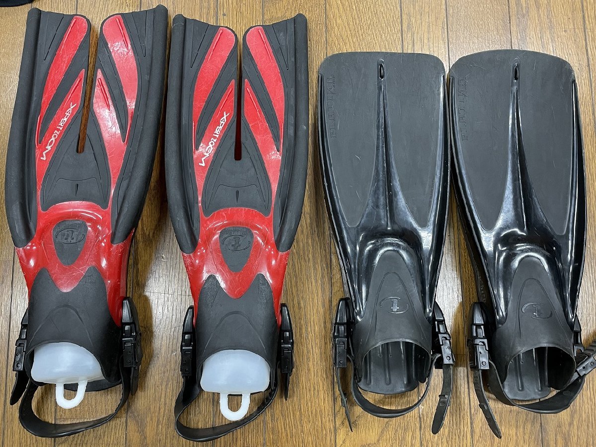 ◎P214/1円～中古動作未確認 TUSA中心 スキューバダイビング用品8点 