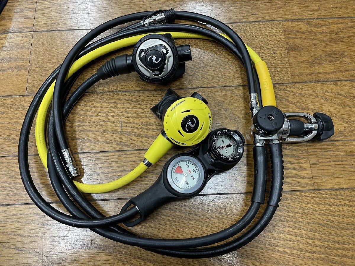 ◎P214/1円～中古動作未確認 TUSA中心 スキューバダイビング用品8点 