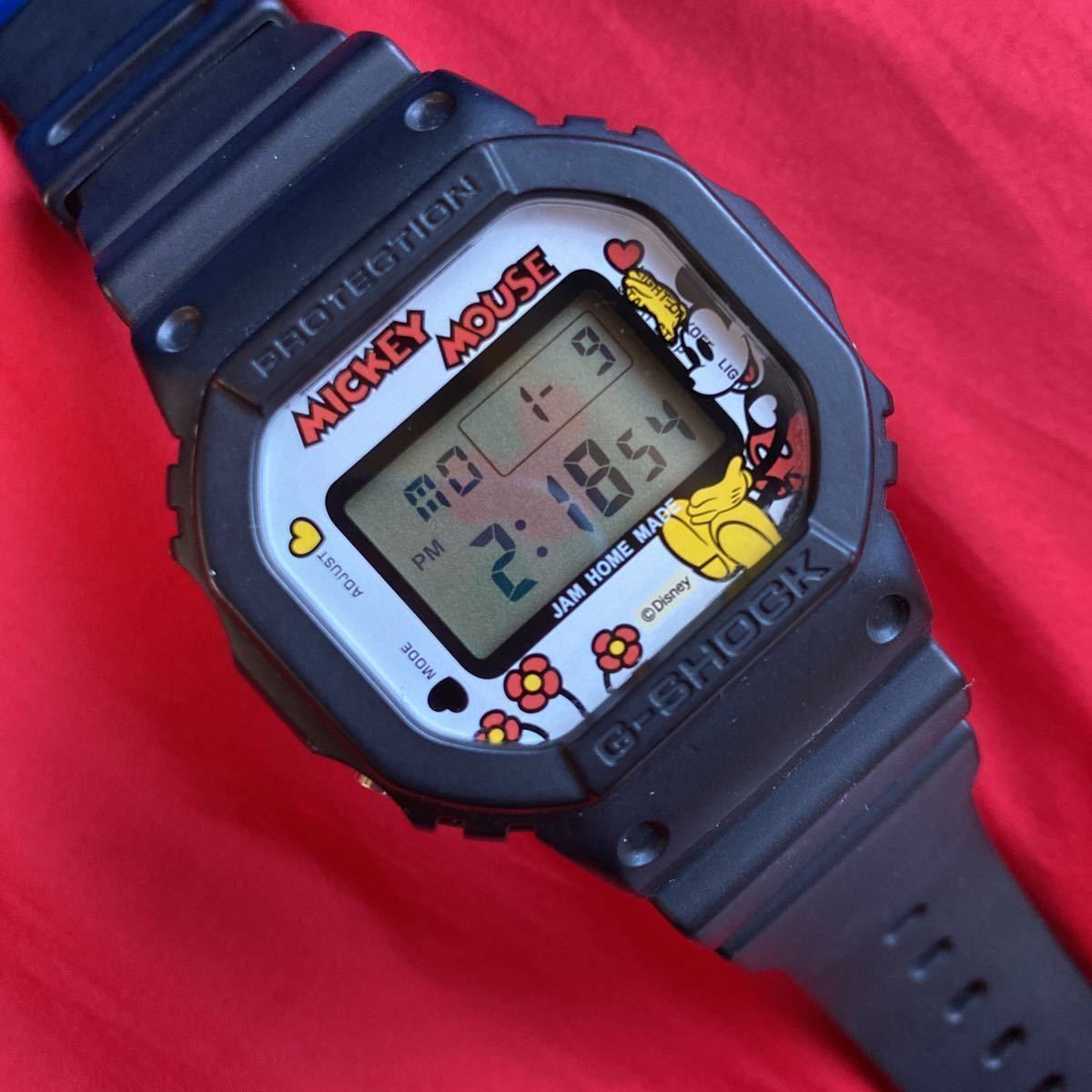 有 限定 ミッキー JAM HOME MADE G-SHOCK ミッキーマウス DW-5600 G