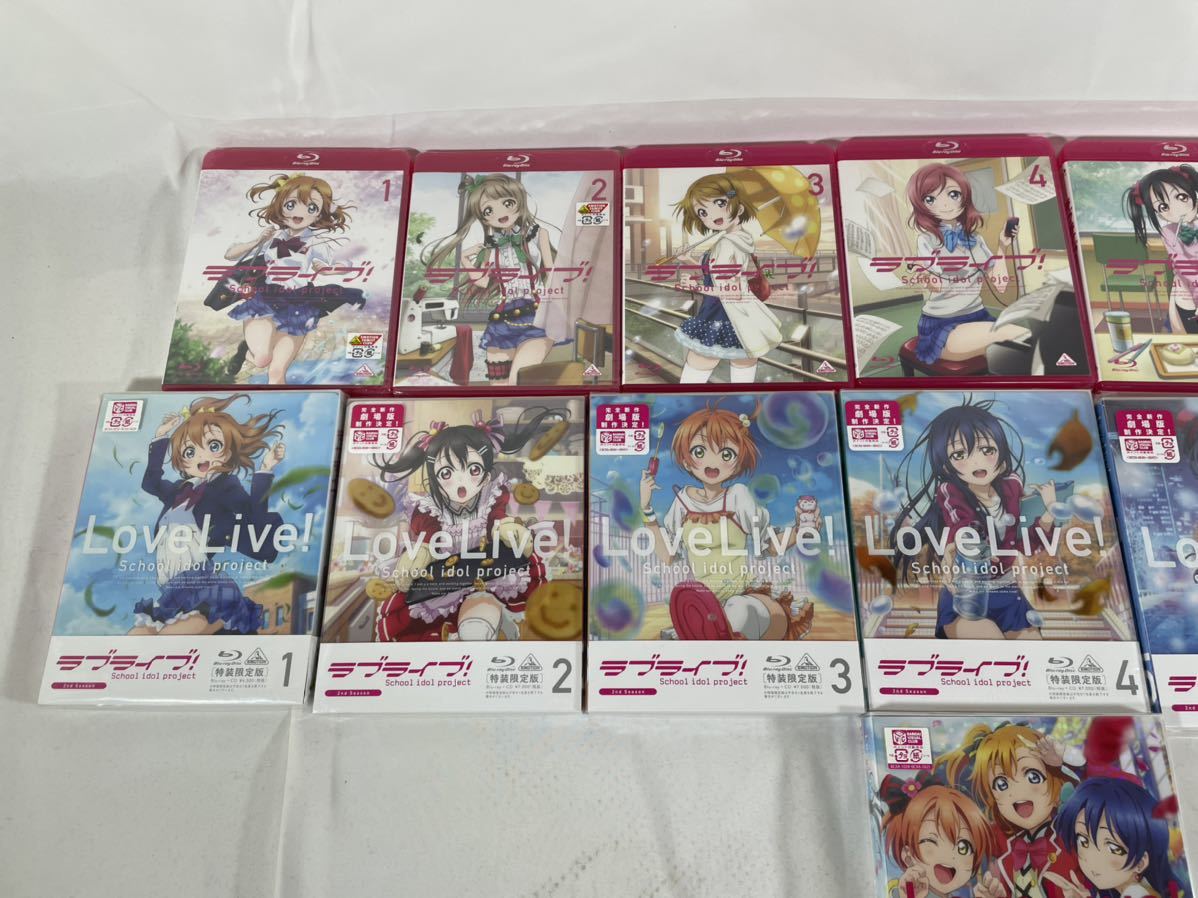 Blu-ray ラブライブ! 1-7巻 全巻、2nd season 1-7巻 全巻セット 劇場版