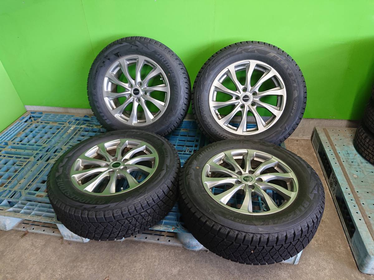 ブリヂストンBLIZZAK DM-V2スタッドレスタイヤ・ホイール４本セット ブリヂストン DM-V2 ブリザック トヨタ RAV4&frasl;三菱 2026年