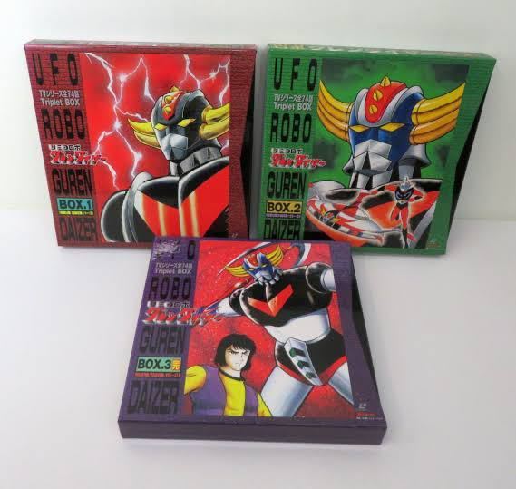 LD UFOロボ グレンダイザー レーザーディスクBOX.3 完 レーザー