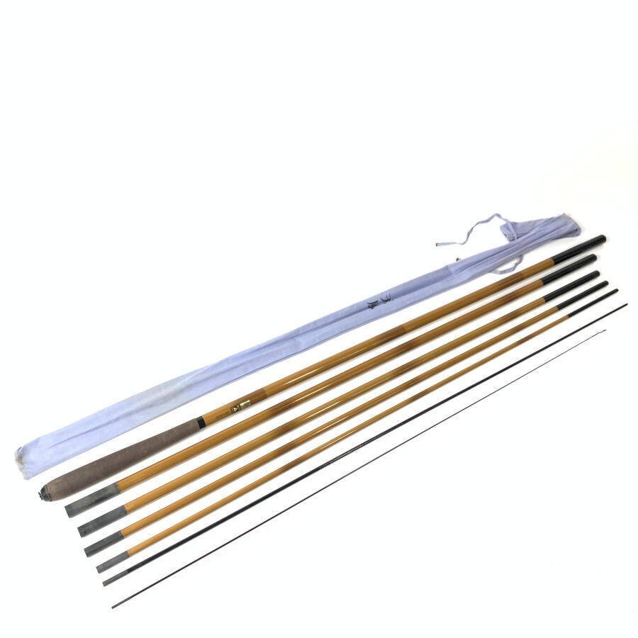 SHIMANO シマノ 天風 硬調 21 釣竿 全長:約625cm 竿袋付き＊現状品