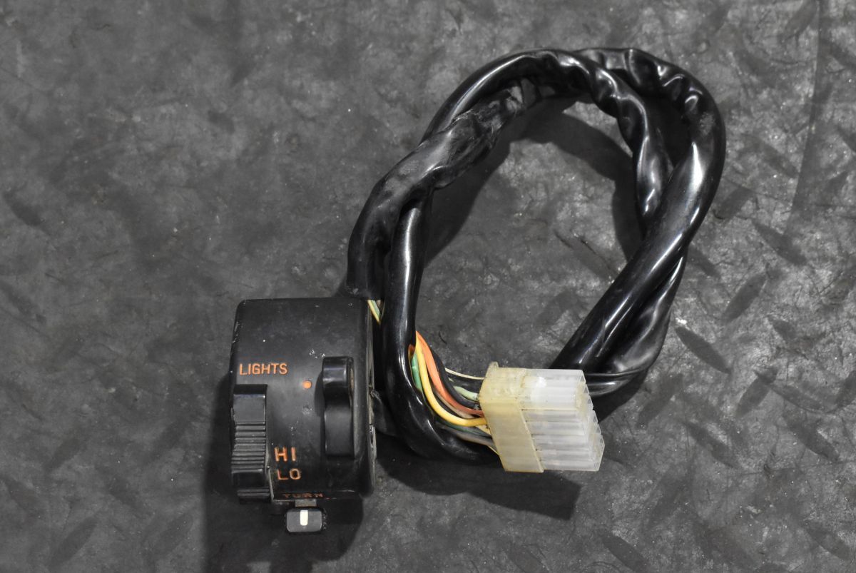 Suzuki GS750 Switch 配線約80cm 70218-87A 左スイッチボックス 純正 