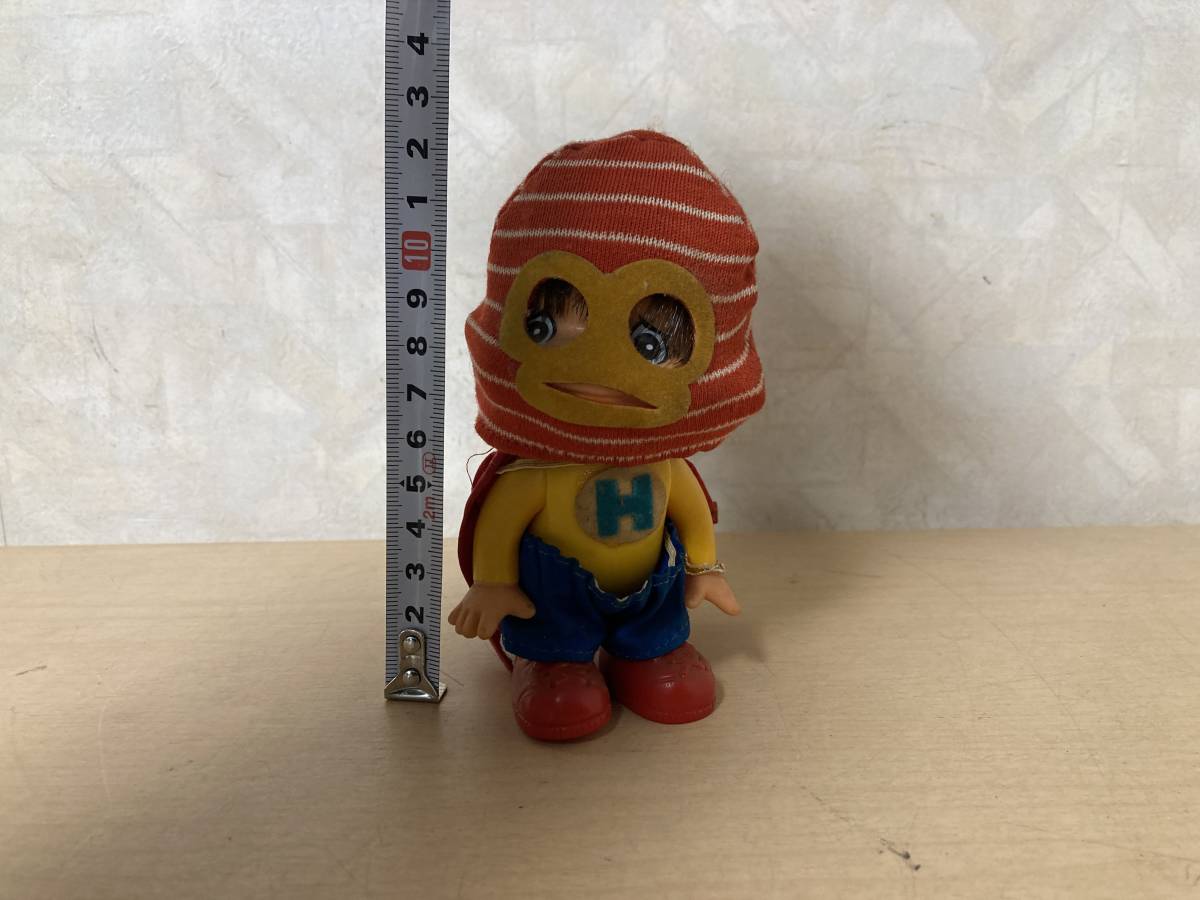 セキグチ 人形は天使の贈り物 男の子ソフビ人形 「変態仮面」Hのマーク 