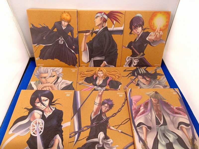 【DVD】アニメ BLEACH 斬魄刀異聞篇 全9巻セット【完全生産限定版】（0736）