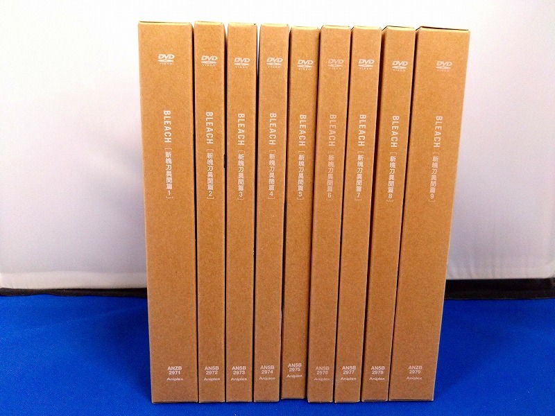 【DVD】アニメ BLEACH 斬魄刀異聞篇 全9巻セット【完全生産限定版】（0736）