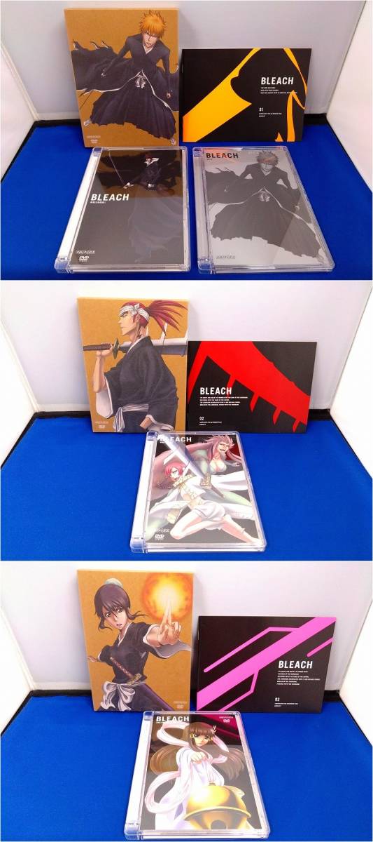 【DVD】アニメ BLEACH 斬魄刀異聞篇 全9巻セット【完全生産限定版】（0736）