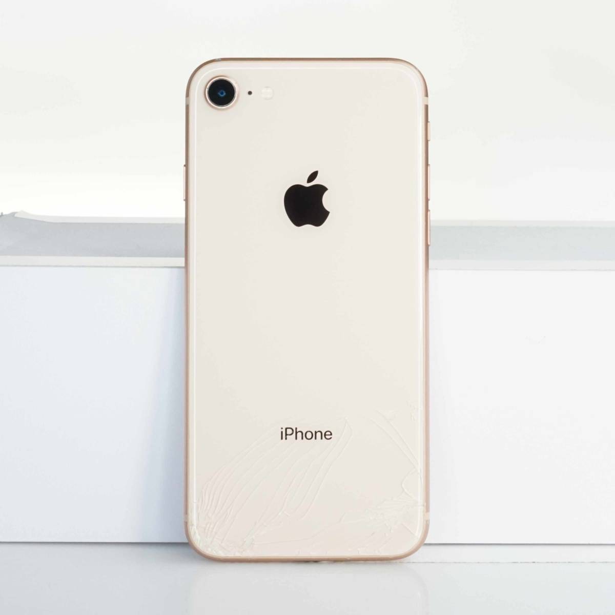 iPhone 8 64GB SIMフリ― ゴールド 中古本体 訳あり品 MQ7A2J/A 白ロム
