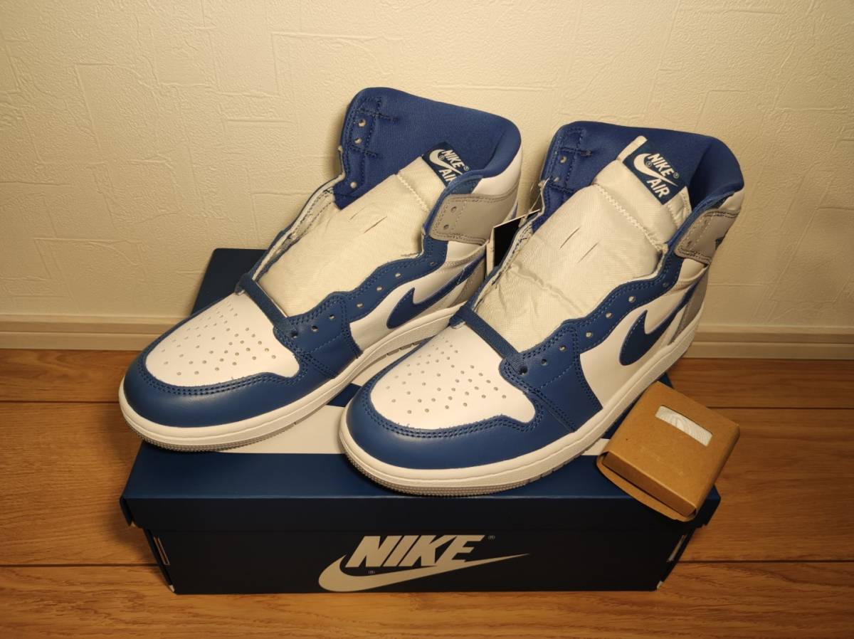 新品 正規 NIKE AIR JORDAN 1 RETRO HIGH OG True Blue [US9.5/27.5cm  