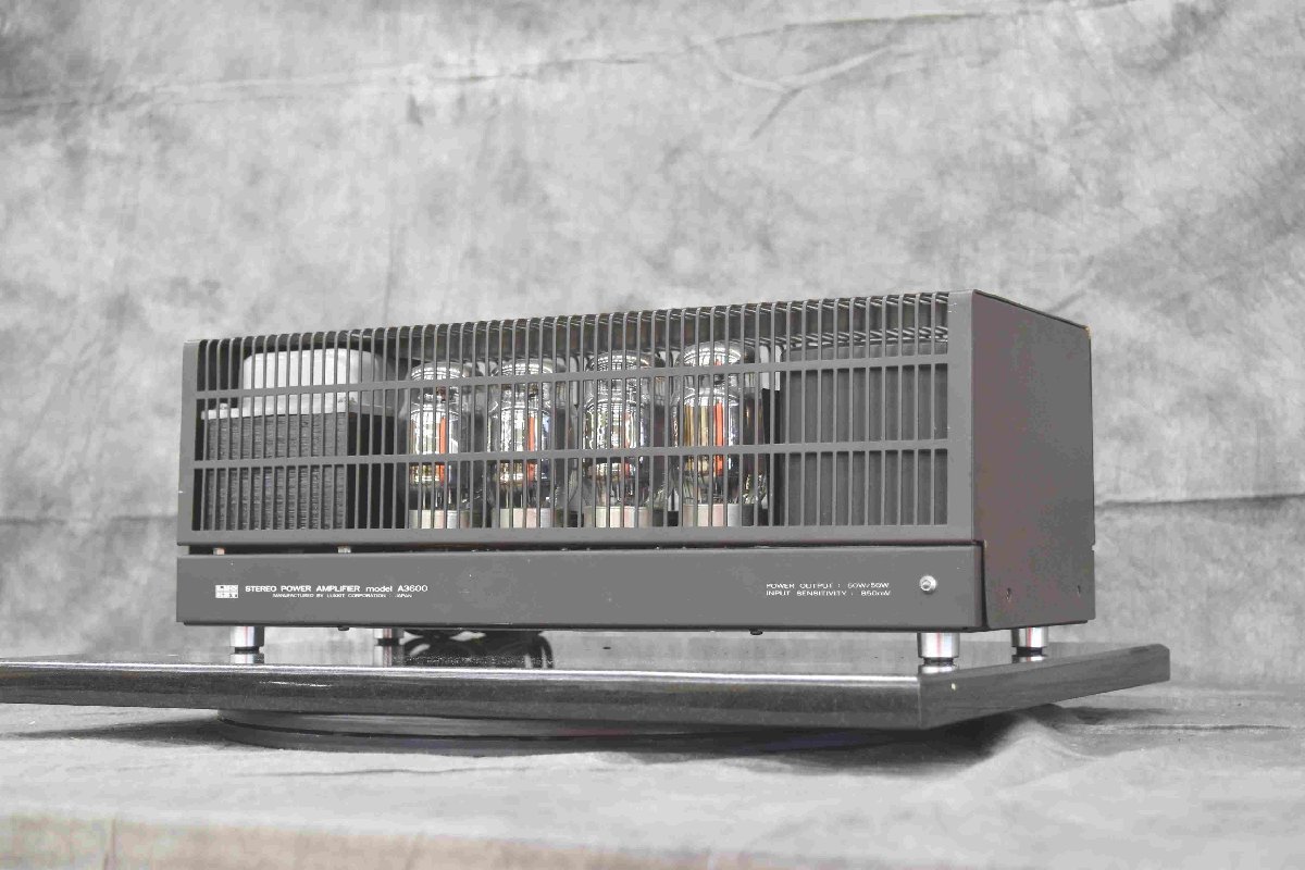 現状】LUXMAN/LUXKIT 真空管アンプ A3600 ②