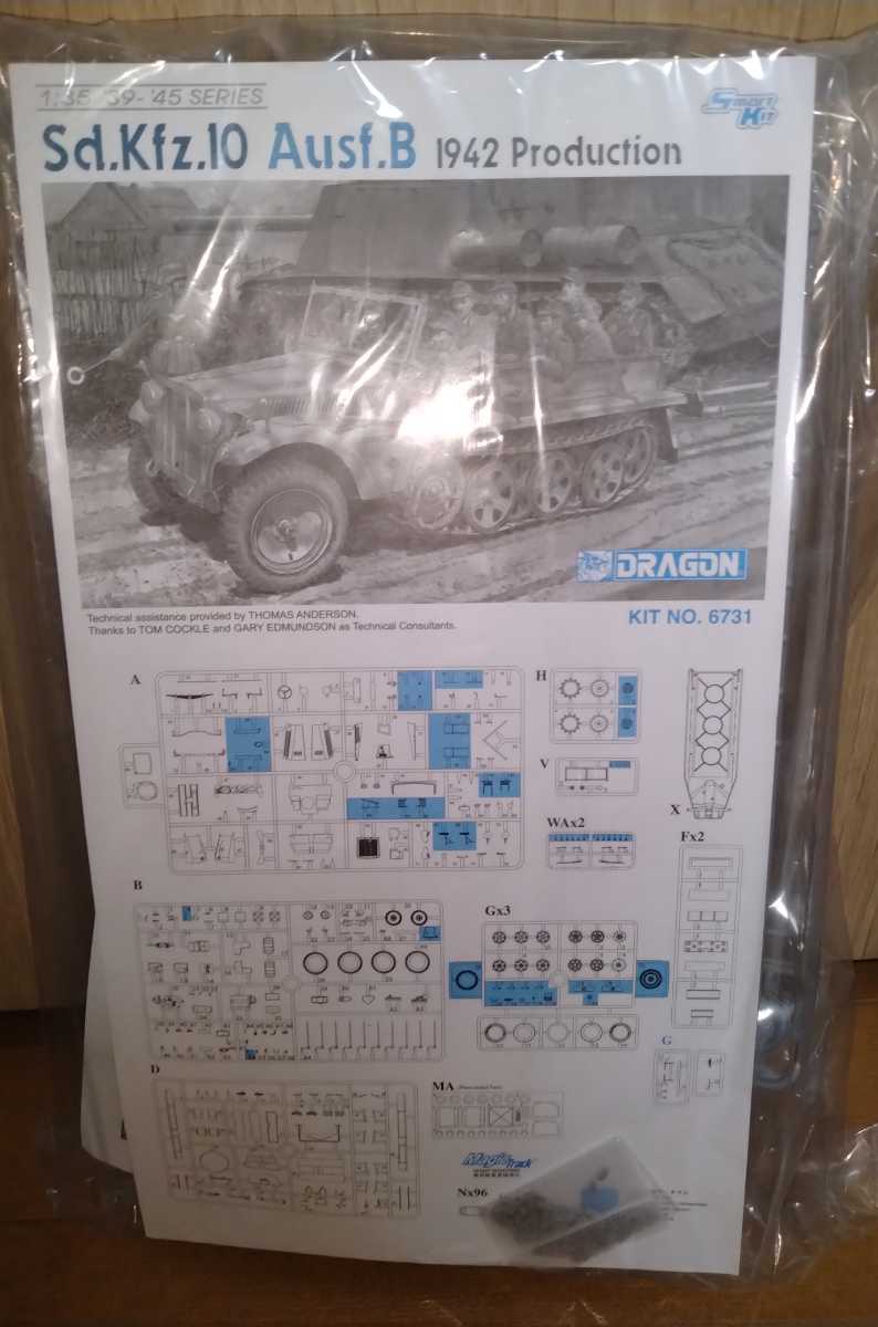 Chronologie pour Dragon (6731) Sd.Kfz. 10 Ausf. B