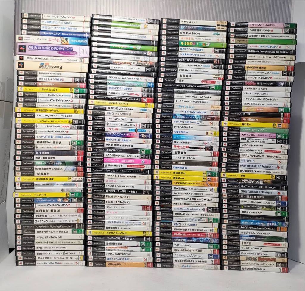 PS2用ソフト13本セット K237】PS2ソフトまとめて189本セット！ペルソナ3フェス，ドラクエⅤ