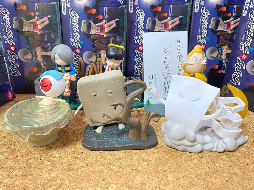 ☆ゲゲゲのデスクフィギュア 全6種セット☆ゲゲゲの鬼太郎 ゲゲゲのデスク