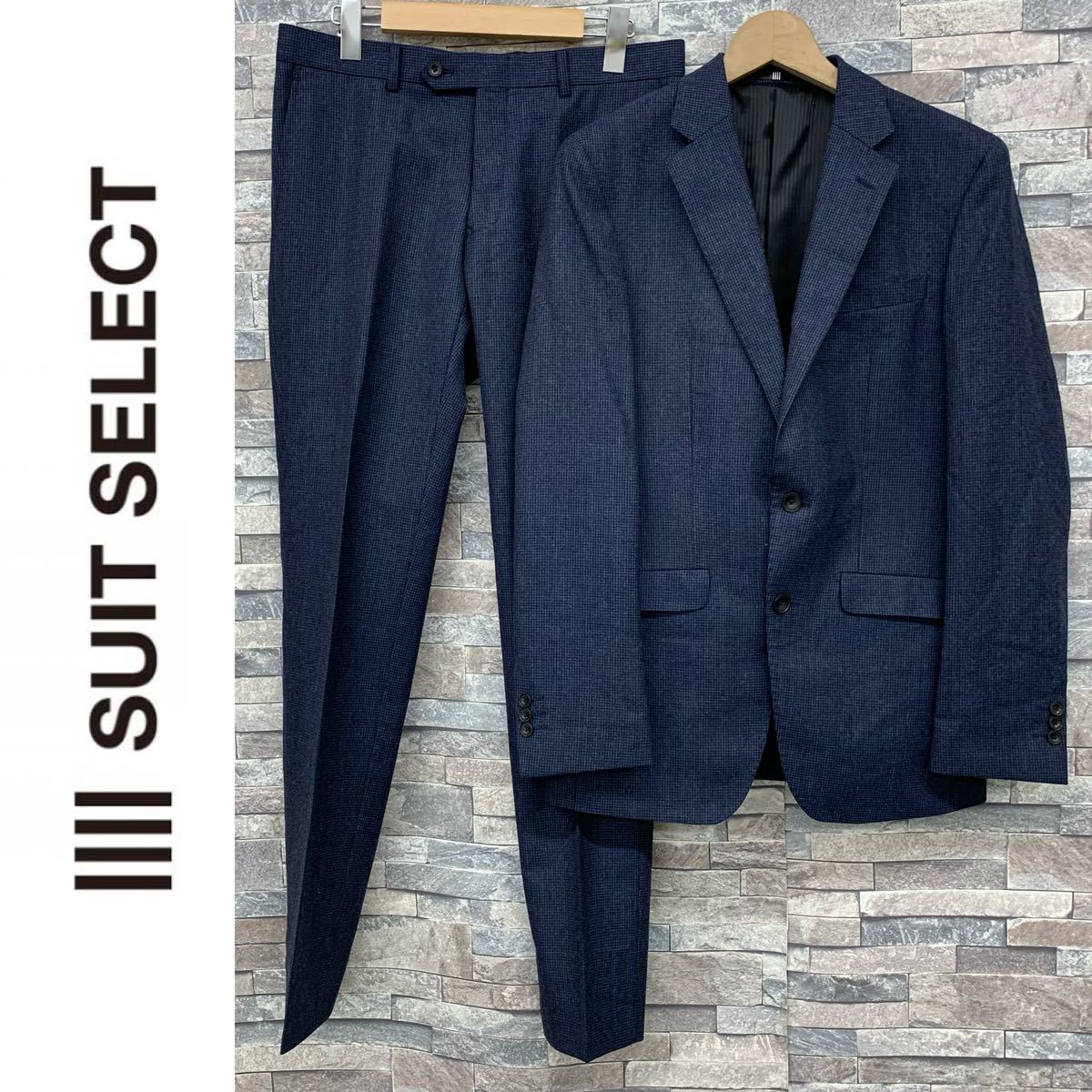 SUIT SELECT スーツセレクト セットアップ スーツ リネン混 AB6