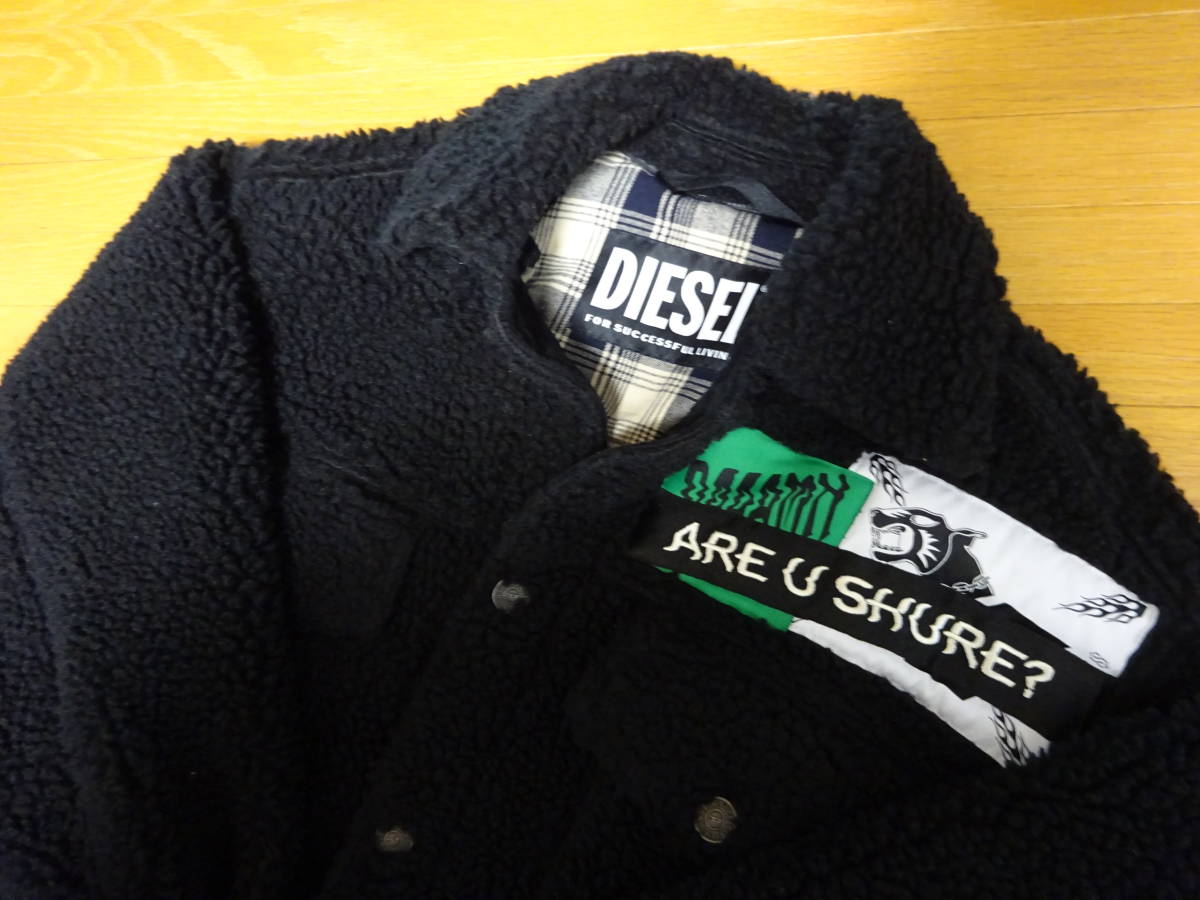 DIESEL ディーゼル ボアジャケット ボア 2026年最新Yahoo!オークション 