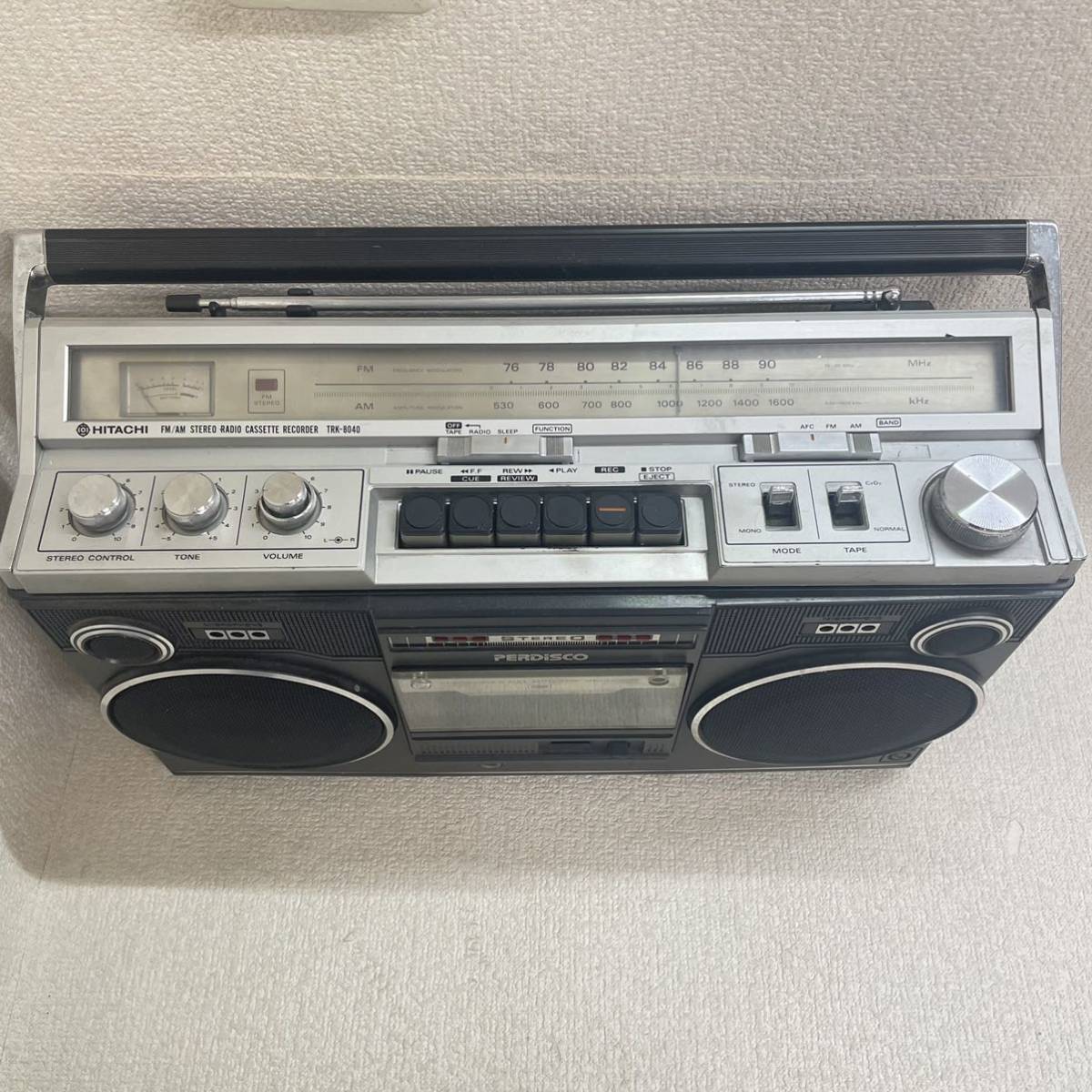 HITACHI・PERDISCO・日立パディスコ ラジカセ TRK-8180 11S21 140