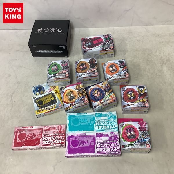 1円〜 訳あり 仮面ライダー ジオウ DXメモリアルライドウォッチセット、ゼロワン DXライトニングホーネットプログライズキー他