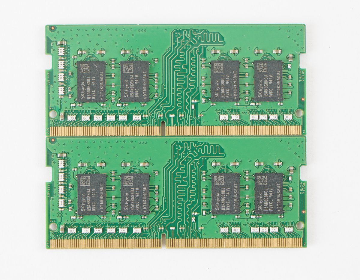 SK hynix 16GB (8GBx2枚) DDR4 1Rx8 PC4-2666V ノートパソコン用メモリ