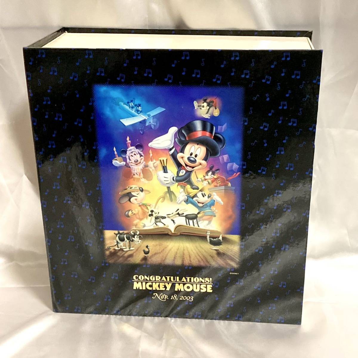 CONGRATULATIONS MICKEY MOUSE Nob 18 2003 Disney store ディズニー
