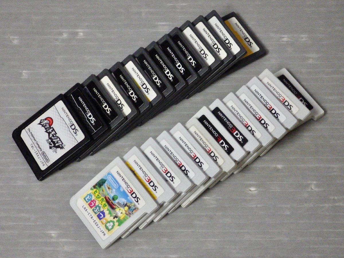 1円～！まとめ売り！ニンテンドーDS 3DS ソフトのみ まとめて27点