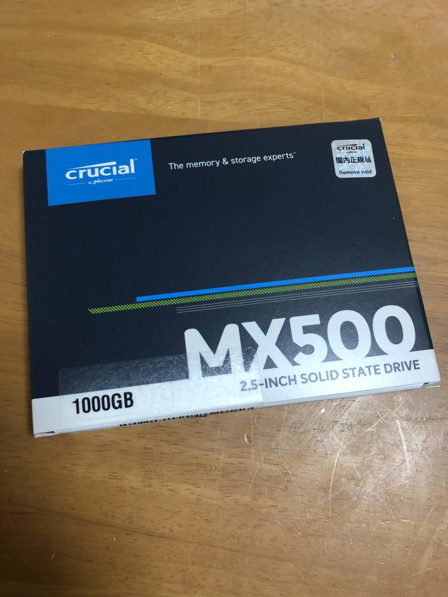 未開封】Crucial 2.5インチSSD 1TB Crucial 1TB SSD クルー ☆動作良好