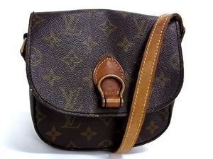 1円 LOUIS VUITTON ルイヴィトン M51244 モノグラム サンクルーPM
