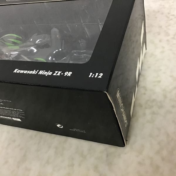 1円〜 ミニチャンプス 1/12 Kawasaki Ninja ZX-9R グリーン×ブラック 1