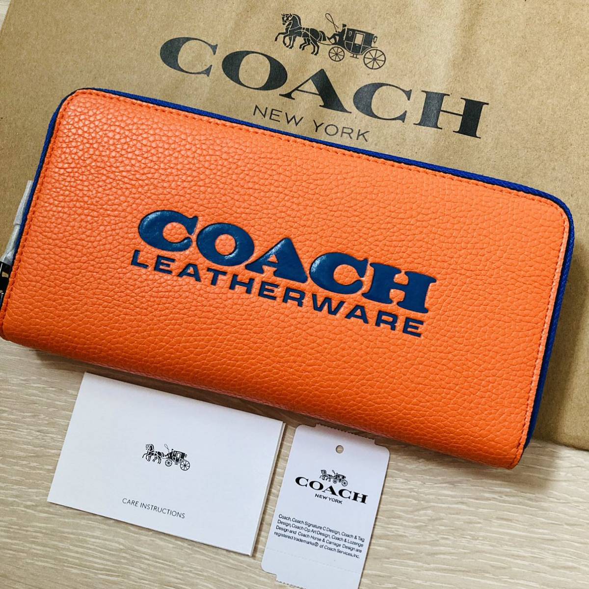 箱付き コーチ COACH L字ファスナー長財布 【公式通販】