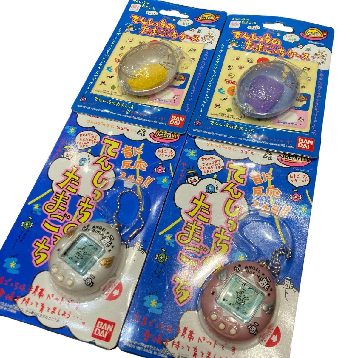 バンダイ たまごっち てんしっちのたまごっち ２点セット 専用ケース付き おもちゃ