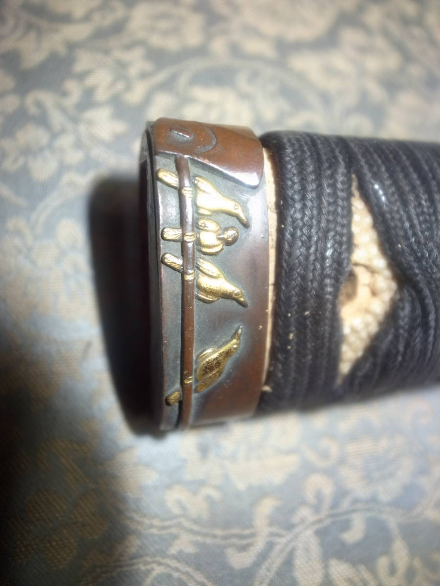 「 　日本刀　柄　２３.５ｃｍ　」