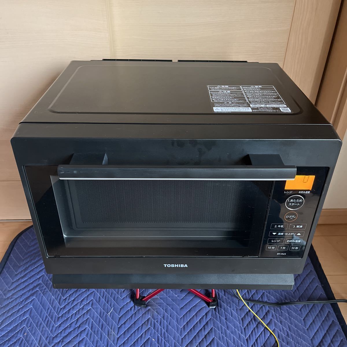 東芝電子レンジ (家庭用) ER-VS23(K) 2021年製