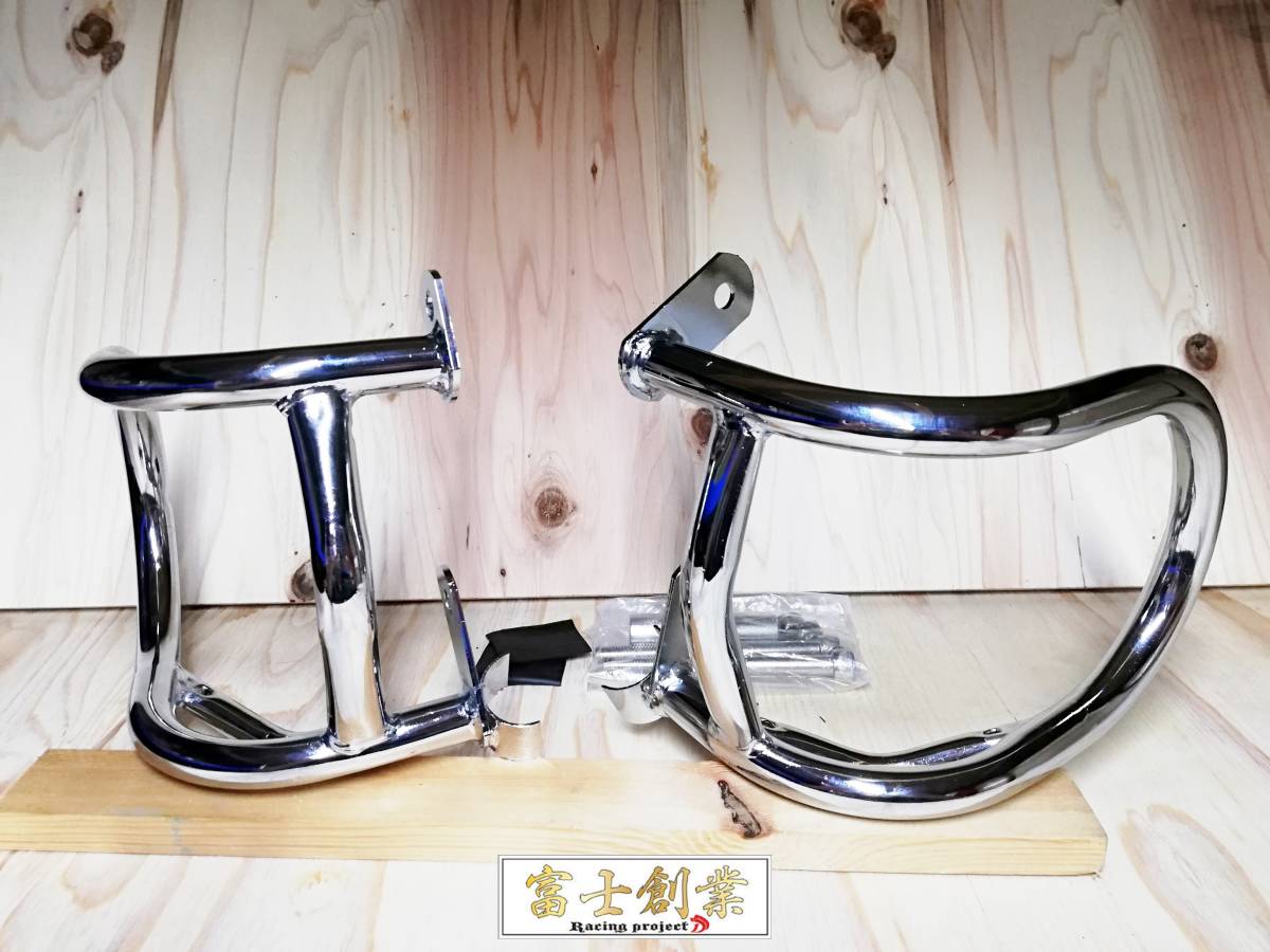 富士創業 エンジンガード メッキ GPZ400F F / ZX400A 