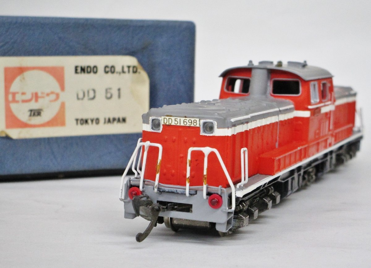 ［ジャンク］鉄道模型　HOゲージ　エンドウ　DD51 DD51 「エンドウdd51」HOゲージ HOゲージ の (鉄道模型) Yahoo