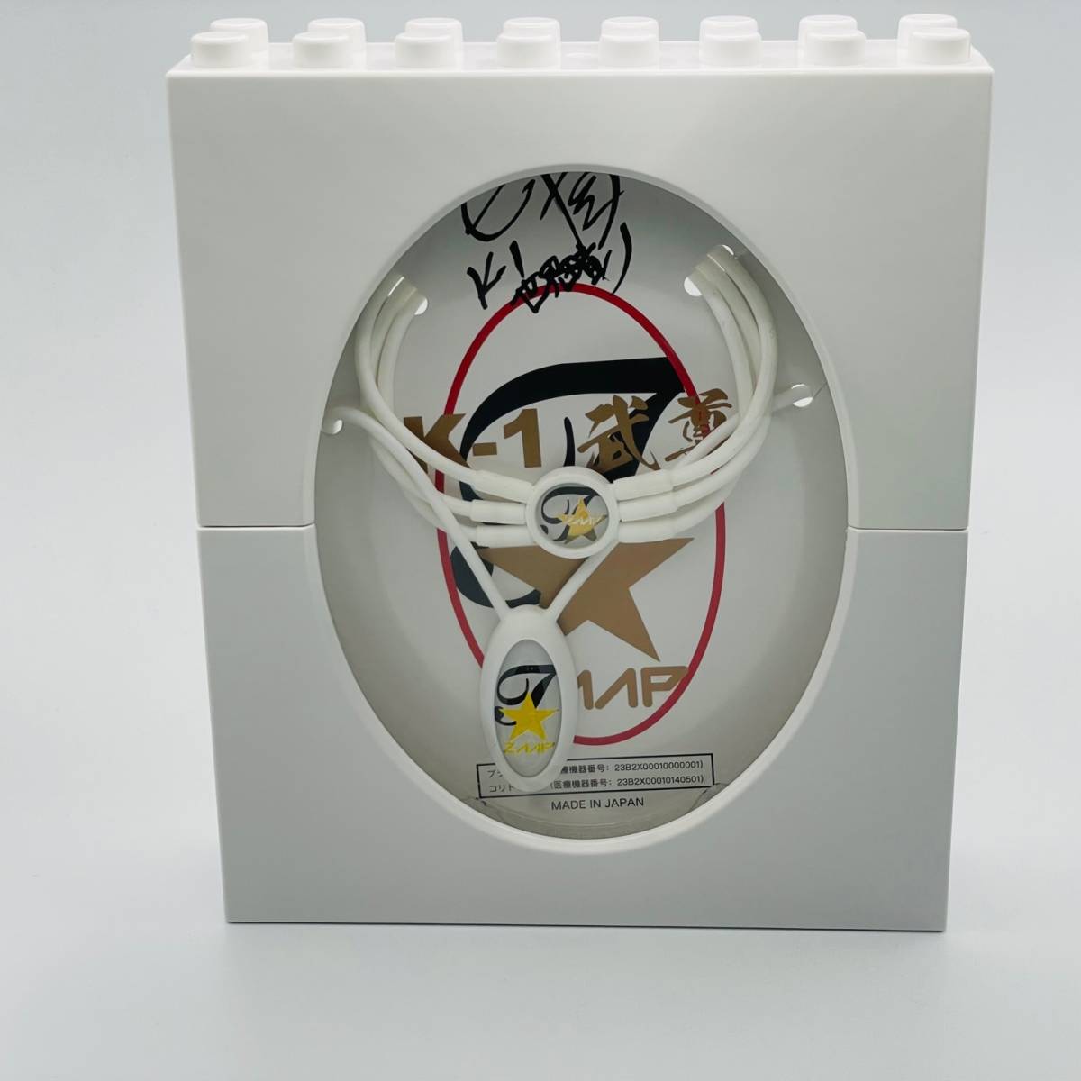 中古品 ZAAP アスリートネックレス ブレスレット武尊 第１弾シグネチャーモデルセット Lサイズ